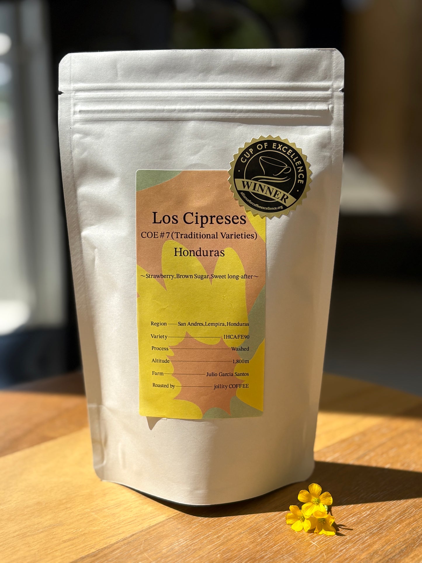 COE#7 (Traditional Varieties) Honduras / Los Cipreses IHCAFE90